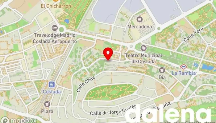 mapa de Udaco Supermercado en Coslada