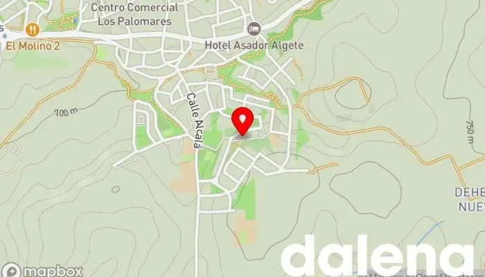 mapa de Udaco Supermercado Supermercado en Algete