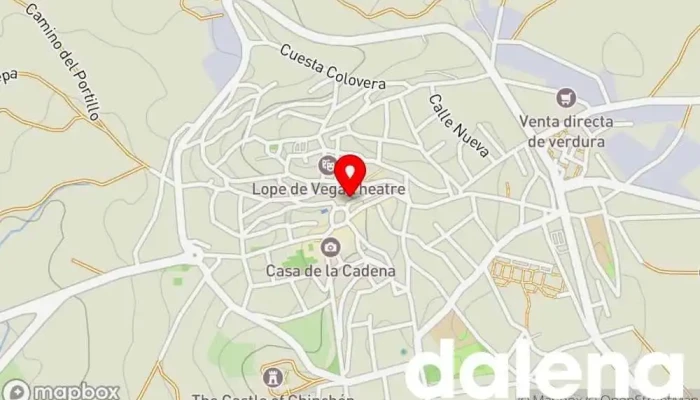 mapa de Ultramarinos Tienda de alimentación en Chinchón