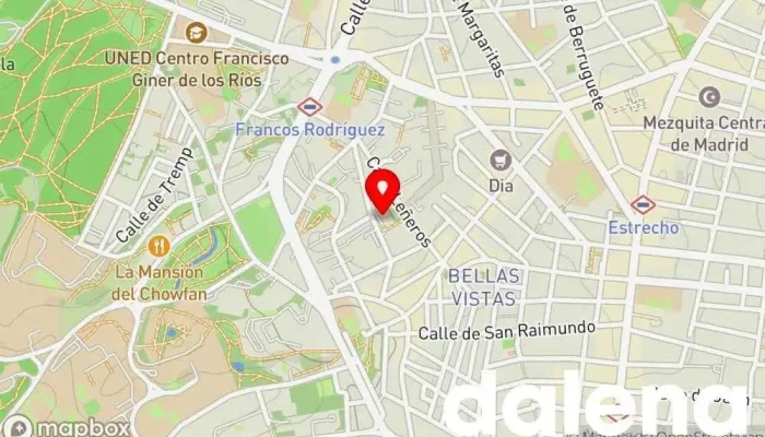 mapa de Unide Market supermercados Supermercado en Madrid