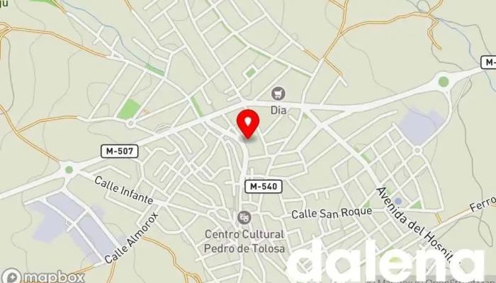 mapa de Unide Market Villa del Prado Supermercado en Villa del Prado
