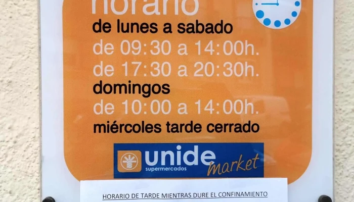 Unide supermercado - Collado Mediano