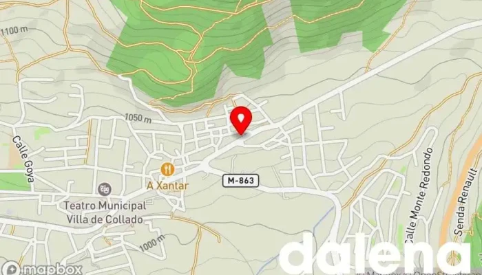 mapa de Unide supermercado Supermercado en Collado Mediano