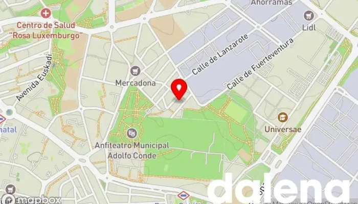 mapa de Verdadero Kimchi Coreano Tienda de alimentos naturales en San Sebastián de los Reyes