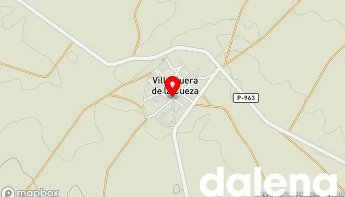 mapa de Villamuera de la Cueza  en Villamuera de la Cueza