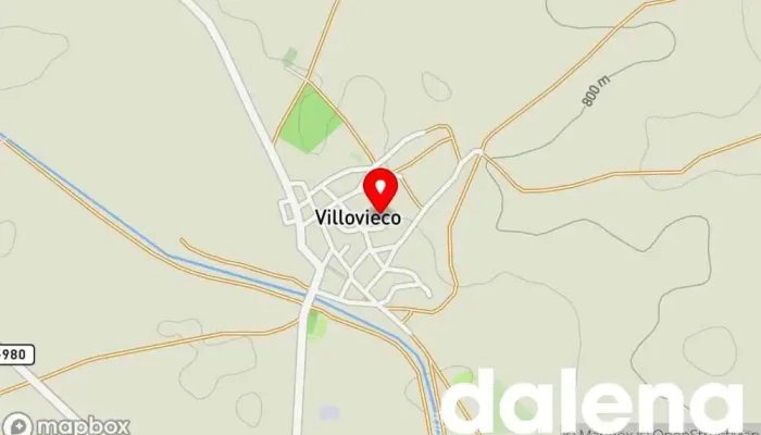 mapa de Villovieco  en Villovieco