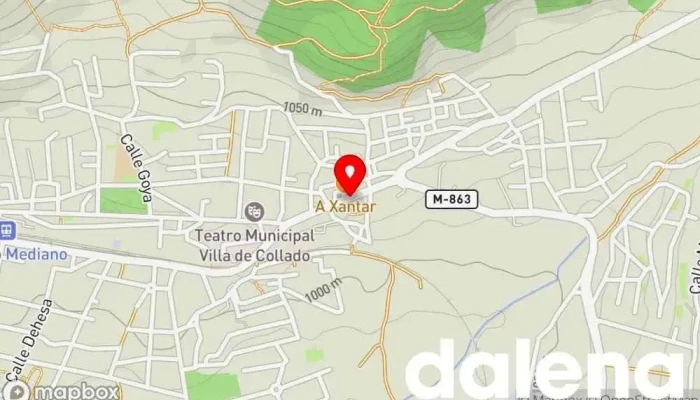 mapa de Ye Likang Supermercado chino en Collado Mediano